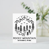 Rocky Mountain Nationalpark (Stehend Vorderseite)