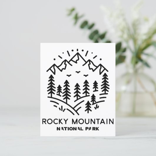 Rocky Mountain Nationalpark (Stehend Vorderseite)