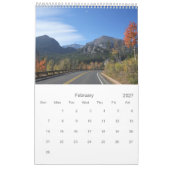 Rocky Mountain Nationalpark 24-monatig Kalender (Feb 2027)