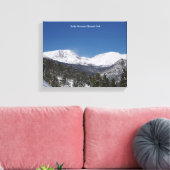 Rocky Mountain Nationalpark 2 Min., Leinwand druck (Insitu (Wohnzimmer))