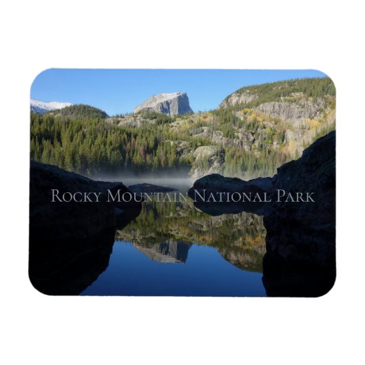 Rocky Mountain Nationalpark Bären am See Magnet (Horizontal)