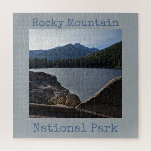 Rocky Mountain Nationalpark Bear Lake Jigsaw Puzz Puzzle (Vertikal)