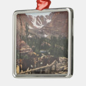 Rocky Mountain Nationalpark, Co Ornament Aus Metall (Links)