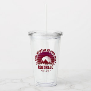 Rocky Mountain Nationalpark Colorado Acryltrinkbecher