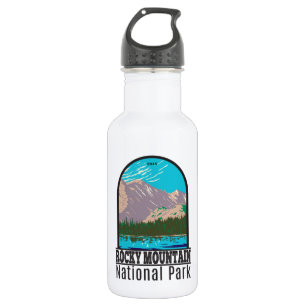 Rocky Mountain Nationalpark Colorado Bellinzona Edelstahlflasche