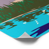 Rocky Mountain Nationalpark Colorado Bellinzona Poster (Ecke)