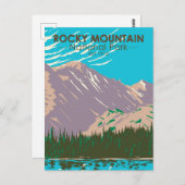 Rocky Mountain Nationalpark Colorado Bellinzona Postkarte (Vorne/Hinten)