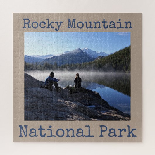 Rocky Mountain Nationalpark Colorado Bellinzona Puzzle (Vertikal)