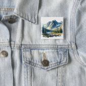 Rocky Mountain Nationalpark Colorado Button (Beispiel)