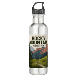 Rocky Mountain Nationalpark Colorado Edelstahlflasche