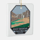 Rocky Mountain Nationalpark Colorado Grays Peak Keramikornament (Rechts)
