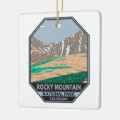 Rocky Mountain Nationalpark Colorado Grays Peak Keramikornament (Links)