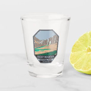 Rocky Mountain Nationalpark Colorado Grays Peak Schnapsglas