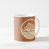 Rocky Mountain Nationalpark Colorado Kaffeetasse (VorderseiteRechts)