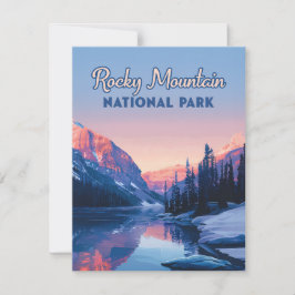 Rocky Mountain Nationalpark Colorado Karte
