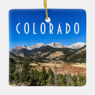 Rocky Mountain Nationalpark Colorado Keramikornament