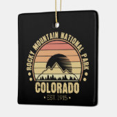 Rocky Mountain Nationalpark Colorado Keramikornament (Links)