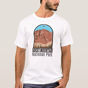 Rocky Mountain Nationalpark Colorado LongPeak T-Shirt