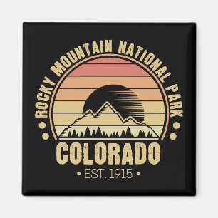 Rocky Mountain Nationalpark Colorado Magnet