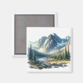 Rocky Mountain Nationalpark Colorado Magnet (Vorderseite/Rückseite)