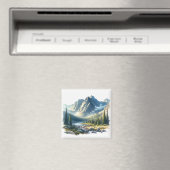 Rocky Mountain Nationalpark Colorado Magnet (In Situ (Geschirrspüler))
