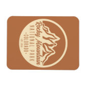 Rocky Mountain Nationalpark Colorado Magnet (Horizontal)