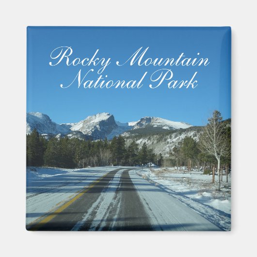 Rocky Mountain Nationalpark Colorado Magnet (Vorne)