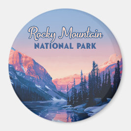 Rocky Mountain Nationalpark Colorado Magnet