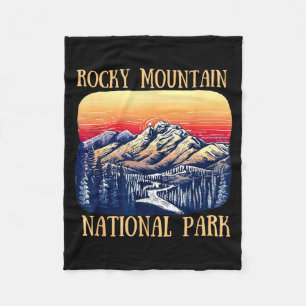 Rocky Mountain Nationalpark Colorado Natur Wandern Fleecedecke