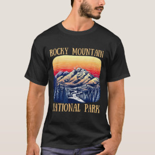 Rocky Mountain Nationalpark Colorado Natur Wandern T-Shirt