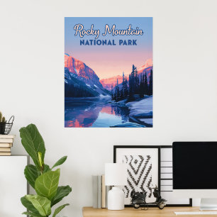 Rocky Mountain Nationalpark Colorado Poster