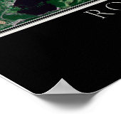 Rocky Mountain Nationalpark Colorado Poster (Ecke)