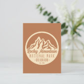 Rocky Mountain Nationalpark Colorado Postkarte (Stehend Vorderseite)