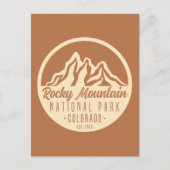 Rocky Mountain Nationalpark Colorado Postkarte (Vorderseite)