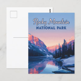 Rocky Mountain Nationalpark Colorado Postkarte