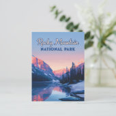 Rocky Mountain Nationalpark Colorado Postkarte (Stehend Vorderseite)