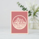 Rocky Mountain Nationalpark Colorado Postkarte (Stehend Vorderseite)