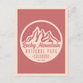 Rocky Mountain Nationalpark Colorado Postkarte (Vorderseite)