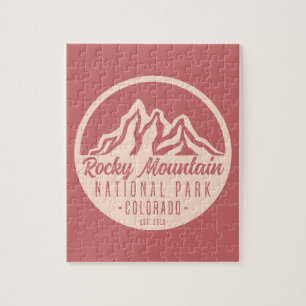 Rocky Mountain Nationalpark Colorado Puzzle