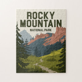 Rocky Mountain Nationalpark Colorado Puzzle