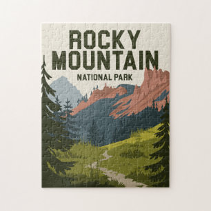 Rocky Mountain Nationalpark Colorado Puzzle