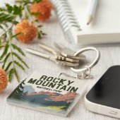 Rocky Mountain Nationalpark Colorado Schlüsselanhänger (Vorderseite rechts)