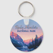 Rocky Mountain Nationalpark Colorado Schlüsselanhänger (Vorderseite)