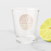 Rocky Mountain Nationalpark Colorado Schnapsglas (Rückseite)