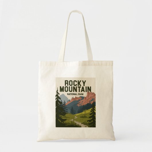 Rocky Mountain Nationalpark Colorado Tragetasche (Vorne)