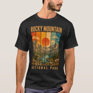 Rocky Mountain Nationalpark Colorado USA Vintage T-Shirt