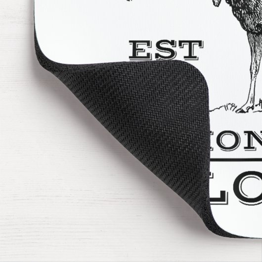 Rocky Mountain Nationalpark Colorado Wandern neben Mousepad (Ecke)