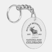 Rocky Mountain Nationalpark Colorado Wandern neben Schlüsselanhänger (Vorderseite links)