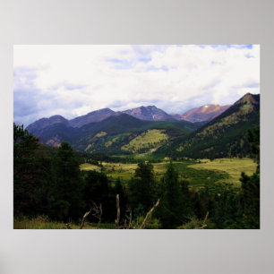 Rocky Mountain Nationalpark-Druck Poster