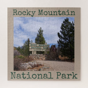 Rocky Mountain Nationalpark Eintritt in das Parc d Puzzle